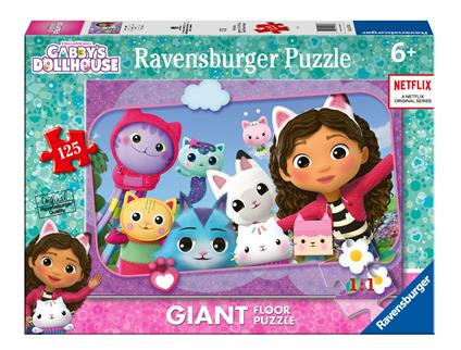 Puzzle Ravensbuger Gabby's Dollhouse - Giant 125 pz