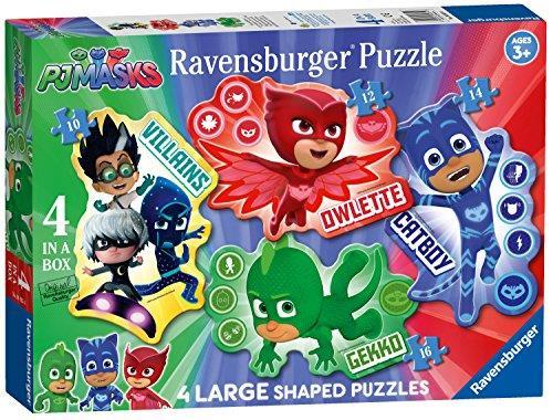 Ravensburger Puzzle Pj Mask Puzzle Shaped 4 in a box Puzzle per Bambini -  Ravensburger - Puzzle per bambini - Giocattoli | IBS