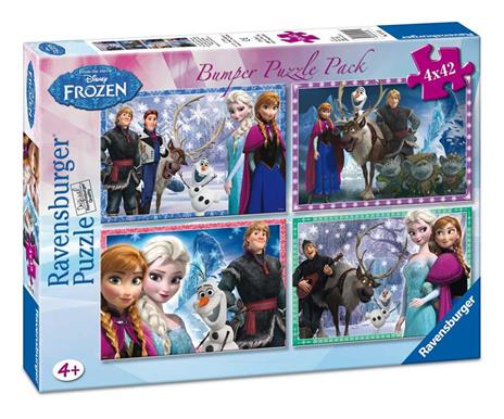 Frozen. Puzzle 4x42 Pezzi - 2