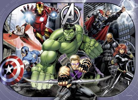 Avengers Puzzle 4x100 pezzi Ravensburger (07076) - 3