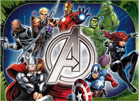 Avengers Puzzle 4x100 pezzi Ravensburger (07076) - 6