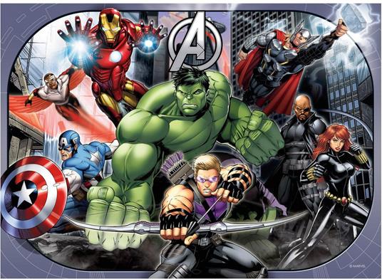 Avengers Puzzle 4x100 pezzi Ravensburger (07076) - 7