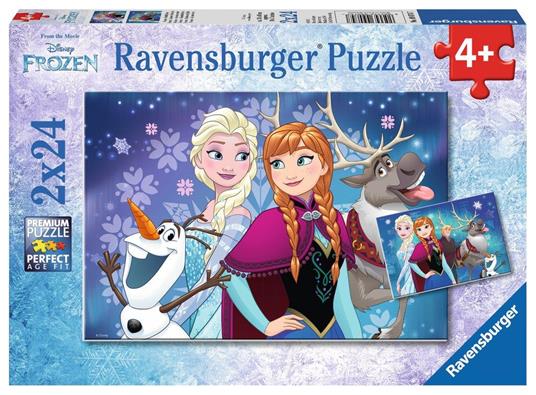 2 x 24 Teile. DFZ: Nordlichter. Ravensburger 4005556090747 puzzle 24 pezzo(i) - 2