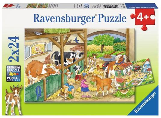 2 Puzzle Ravensburger Vita di campagna - 2