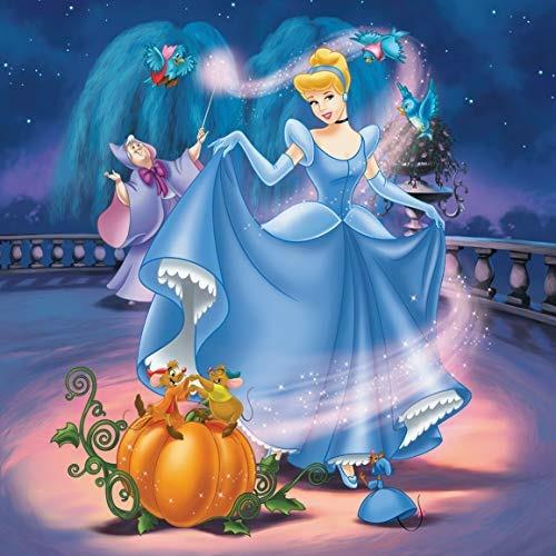 Ravensburger - Puzzle Principesse Disney A, Collezione 3x49, 3 Puzzle da 49 Pezzi, Età Raccomandata 5+ Anni - 10