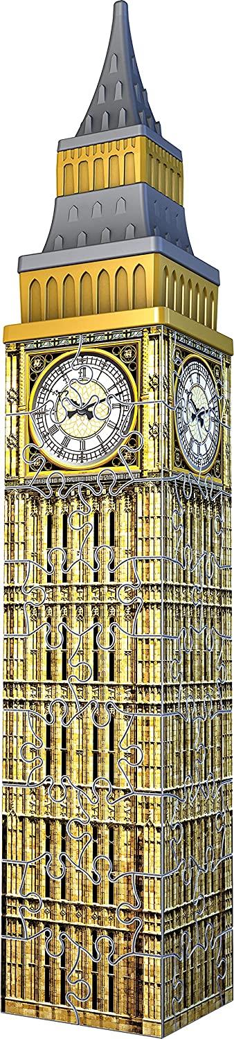 Ravensburger - 3D Puzzle Mini Big Ben, 54 Pezzi, 8 Anni - 2