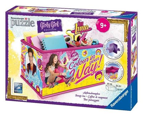 Girly Girl Soy Luna. Portaoggetti Puzzle 216 Pezzi 3D