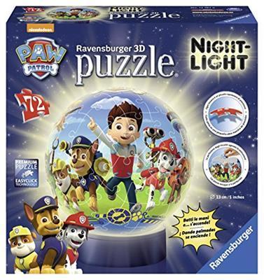 Paw Patrol. Lampada Notturna Puzzle 72 Pezzi 3D - 2