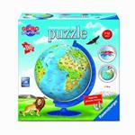 Ravensburger - 3D Puzzle Globo, 180 Pezzi, 6+ Anni