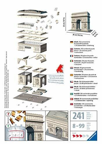 Arco di Trionfo 3d Night Edition - Puzzle 3d