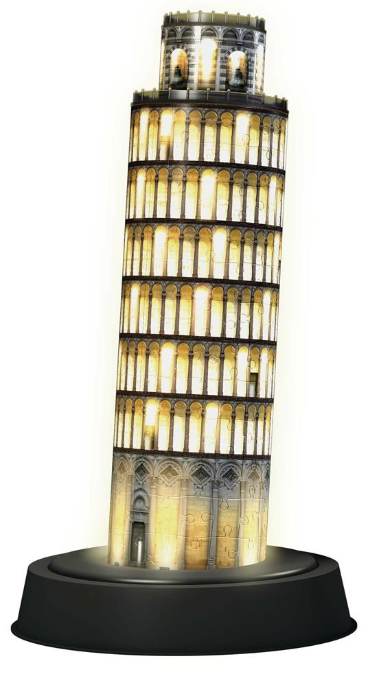 Ravensburger - Mini puzzle 3D Torre de Pisa, 3D PUZZLE