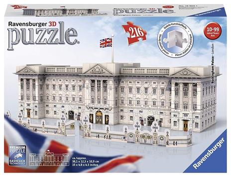 Buckingham Palace Puzzle 3D Building Ravensburger (12524) - 24