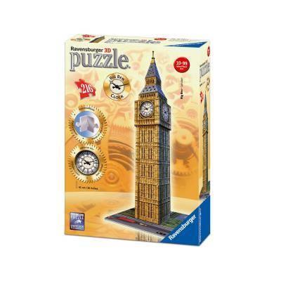 Big Ben Real Clock Puzzle 3D Building Ravensburger (12586) - Ravensburger -  Ravensburger 3D puzzle - Puzzle 3D - Giocattoli | IBS