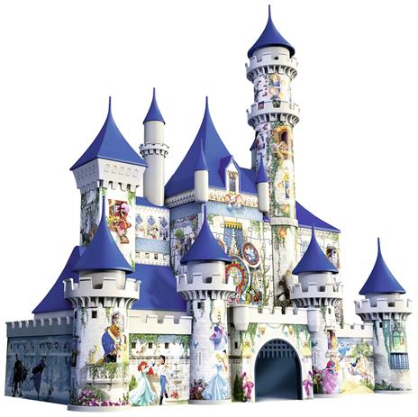 Ravensburger - 3D Puzzle Castello Disney, 216 Pezzi, 10+ Anni - 7