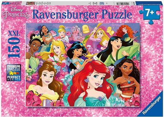 Puzzle da 150 Pezzi XXL Principesse Disney - Ravensburger - Puzzle da 100 a  300 pezzi - Giocattoli | IBS