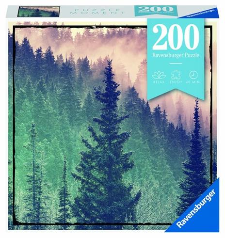 Ravensburger - Puzzle Wood, Collezione Puzzle Moments, 200 Pezzi, Puzzle Adulti