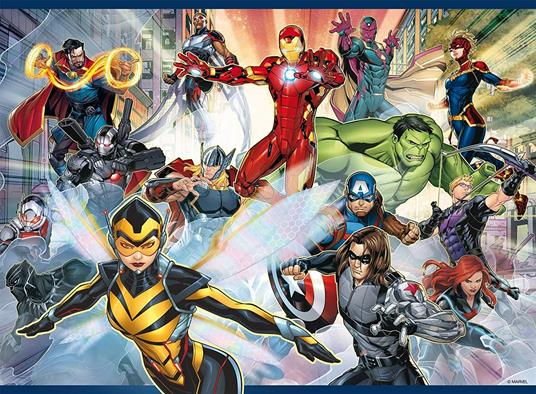 Ravensburger - Puzzle Avengers, 100 Pezzi XXL, Età Raccomandata 6+ Anni -  Ravensburger - Puzzle 100 pz. XXL - Puzzle da 100 a 300 pezzi - Giocattoli