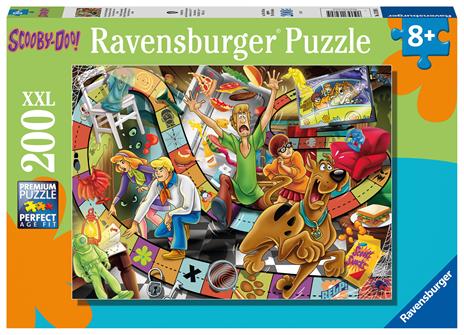 Ravensburger - Puzzle Scooby Doo, 200 Pezzi XXL, Età Raccomandata 8+ Anni