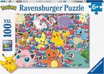 Ravensburger - Puzzle Pokémon, 100 Pezzi XXL, Età Raccomandata 6+ Anni