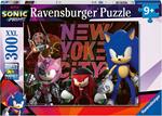 Ravensburger - Puzzle Sonic, 300 Pezzi XXL, Età Raccomandata 9+ Anni