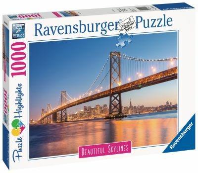 Ravensburger - Puzzle San Francisco, Collezione Beautiful Skylines, 1000 Pezzi, Puzzle Adulti - 13