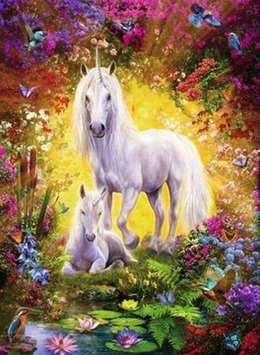 Puzzle da 500 Pezzi. Unicorno con Puledro. Ravensburger 14825 Puzzle 500 pezzo(i) - 3