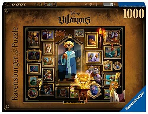 Ravensburger - Puzzle Villainous: King John, Collezione Villainous, 1000 Pezzi, Puzzle Adulti - 5