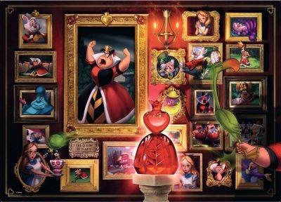 Ravensburger - Puzzle Villainous:Queen of Hearts, Collezione Villainous, 1000 Pezzi, Puzzle Adulti - 10