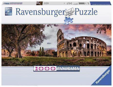 Ravensburger - Puzzle Colosseo al tramonto, Collezione Panorama, 1000 Pezzi, Puzzle Adulti - 2