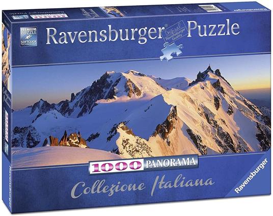 Monte Bianco Panorama Puzzle 1000 pezzi Ravensburger (15080) - 3