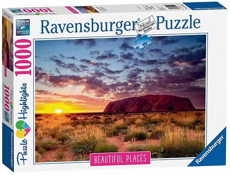 Puzzle da 1000 Pezzi. Ayers Rock, Australia