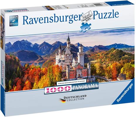 Ravensburger - Puzzle Schools Neuschwastein, 1000 Pezzi, Puzzle Adulti - 2