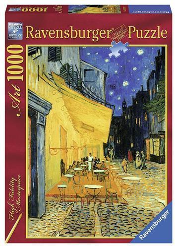Ravensburger - Puzzle Van Gogh: Caffè di Notte, Art Collection, 1000 Pezzi, Puzzle Adulti - 2