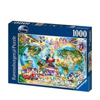 Ravensburger Disney foto di gruppo (1000 pezzi) - Puzzle di famiglia su