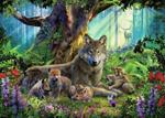 Puzzle Ravensburger. Lupi nella foresta 1000 pezzi