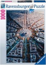 Ravensburger - Puzzle Parigi dall'alto, 1000 Pezzi, Puzzle Adulti