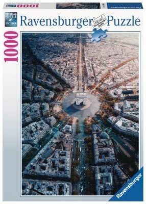 Ravensburger - Puzzle Parigi dall'alto, 1000 Pezzi, Puzzle Adulti - 5