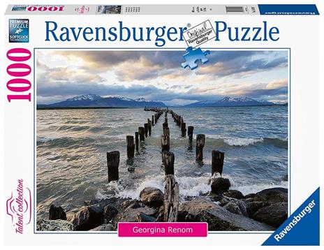 Ravensburger - Puzzle Puerto Natales, Cile, 1000 Pezzi, Puzzle Adulti - 9