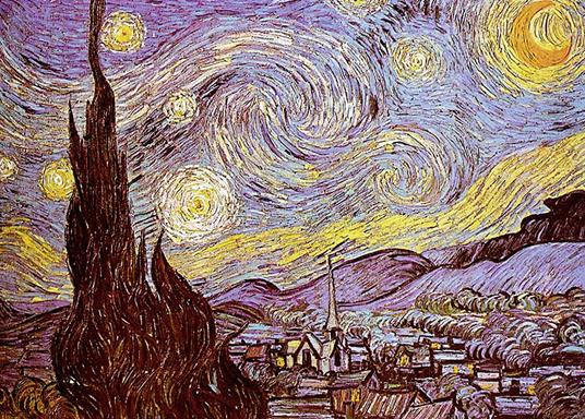 Ravensburger - Puzzle Van Gogh: Notte stellata, Art Collection