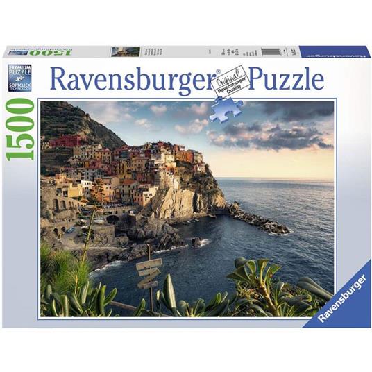 Ravensburger - Puzzle Vista delle Cinque Terre, 1500 Pezzi, Puzzle Adulti - 5