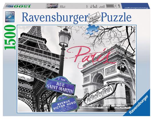 A Parigi Puzzle 1500 pezzi Ravensburger (16296) - 8