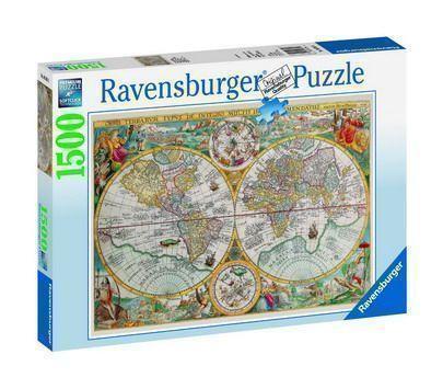 Ravensburger - Puzzle Mappamondo storico, 1500 Pezzi, Puzzle Adulti - 7