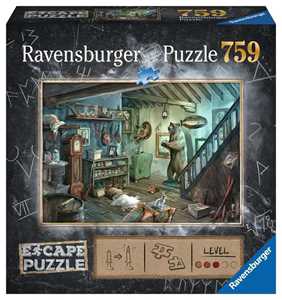 Giocattolo Ravensburger Puzzle La Cantina degli Orrori, Escape Puzzle, 759 pezzi, Puzzle Adulti Ravensburger