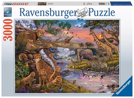 Ravensburger - Puzzle Il regno animale, 3000 Pezzi, Puzzle Adulti -  Ravensburger - Puzzle 3000 pz - Puzzle da 1000 a 3000 pezzi - Giocattoli