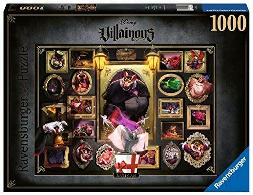 Ravensburger - Puzzle Villainous: Ratigan, Collezione Villainous, 1000 Pezzi, Puzzle Adulti - 2