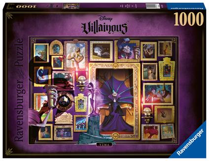 Ravensburger - Puzzle Villainous: Izma, Collezione Villainous, 1000 Pezzi, Puzzle Adulti