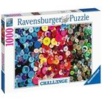 Ravensburger - Puzzle Buttons, Collezione Challenge, 1000 Pezzi, Puzzle Adulti