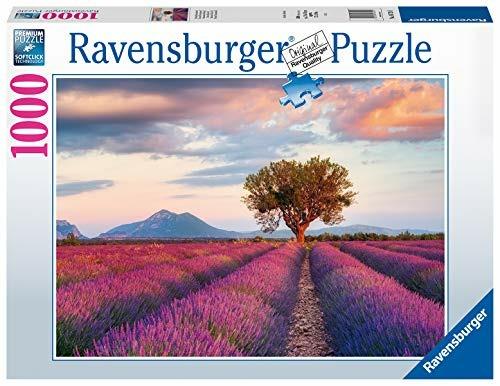 Ravensburger - Puzzle Campi di Lavanda, 1000 Pezzi, Puzzle Adulti - 2