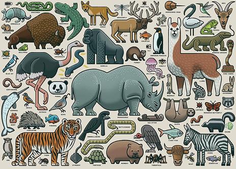 Ravensburger - Puzzle Animali selvaggi, 1000 Pezzi, Puzzle Adulti - 2
