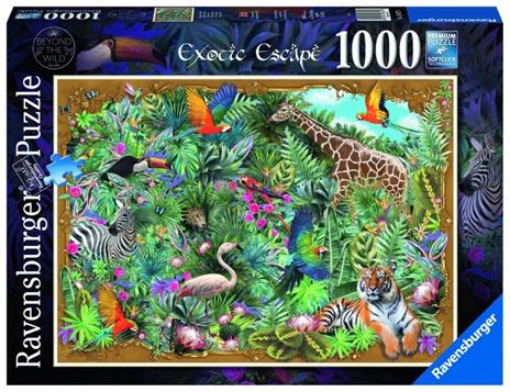 Ravensburger - Puzzle Fuga esotica, 1000 Pezzi, Puzzle Adulti